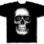 Bad To The Bone T Shirt With Glow Eyes