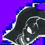 Skull Half Skull Cap