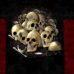 Yum Skulls and Maggots T Shirt